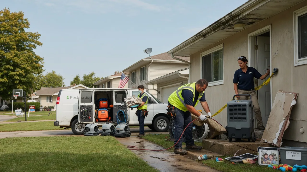 Water Damage Restoration in Spring Arbor, MI near me